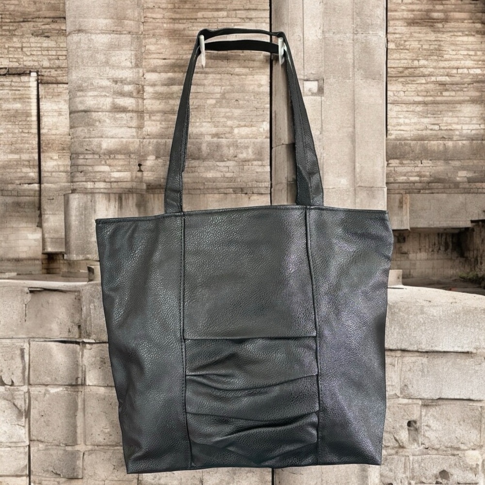 Eclectic Treasures Charcoal Tote Bag
